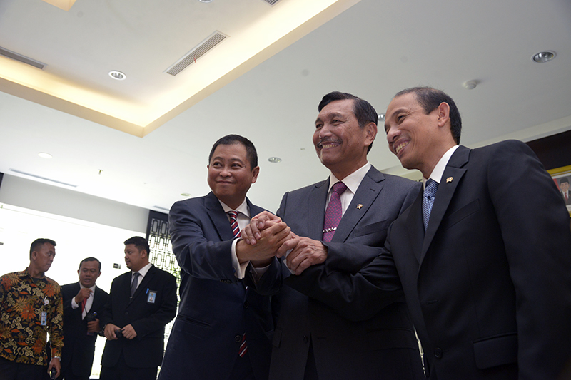 Luhut Optimis Kepemimpinan Jonan- Arcandra